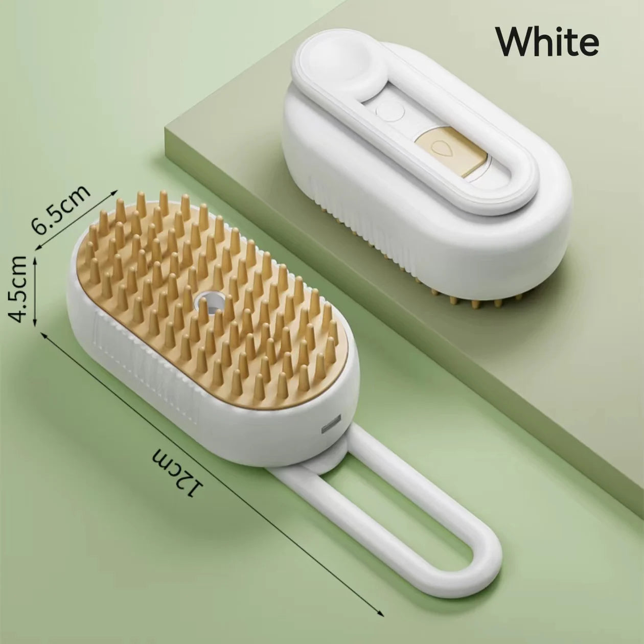 🐾 Prime Zyro Steam Grooming Brush – Soft Care for Happy Pets
