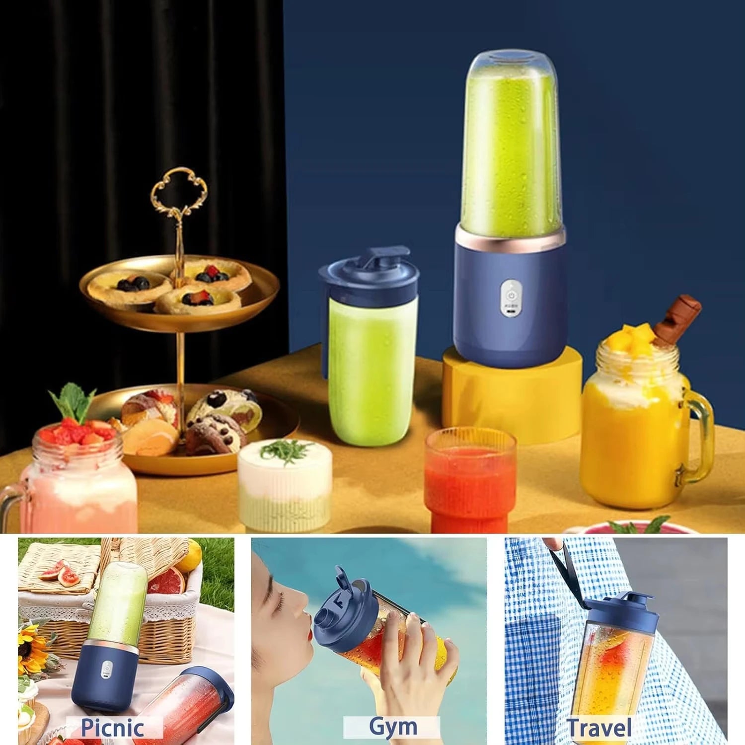 Prime Zyro Portable Blender – Fresh Juice Anywhere
