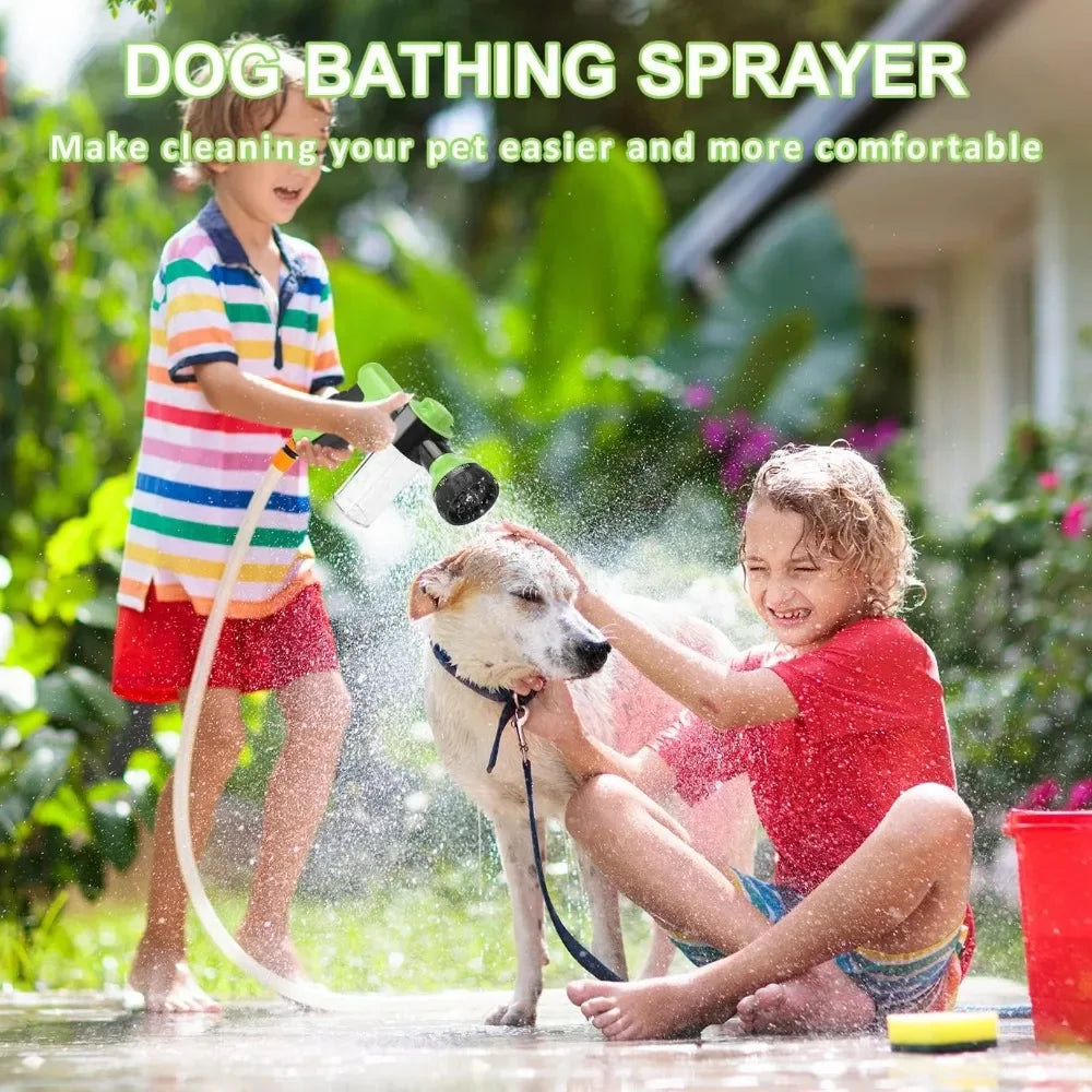 🐾 Prime Zyro Pet Bathing Sprayer – Easy Wash, Happy Pets!