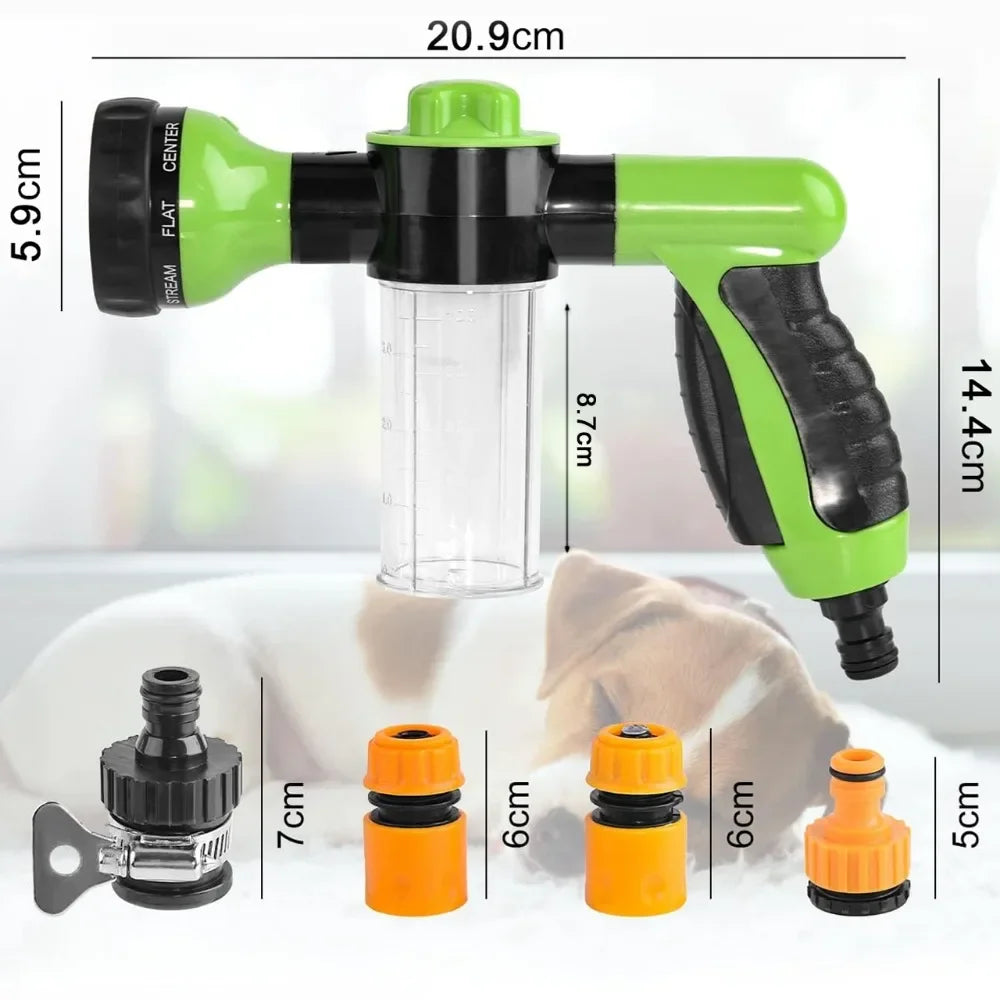 🐾 Prime Zyro Pet Bathing Sprayer – Easy Wash, Happy Pets!