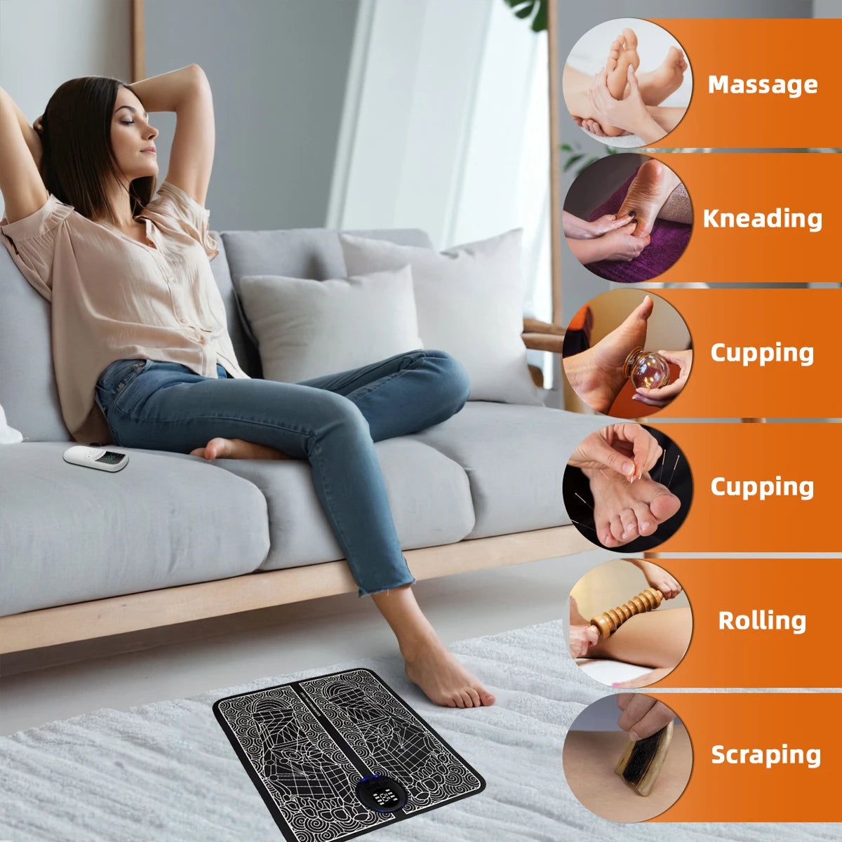 Prime Zyro™ 3-In-1 Smart Massage Set – Relax, Recover & Recharge