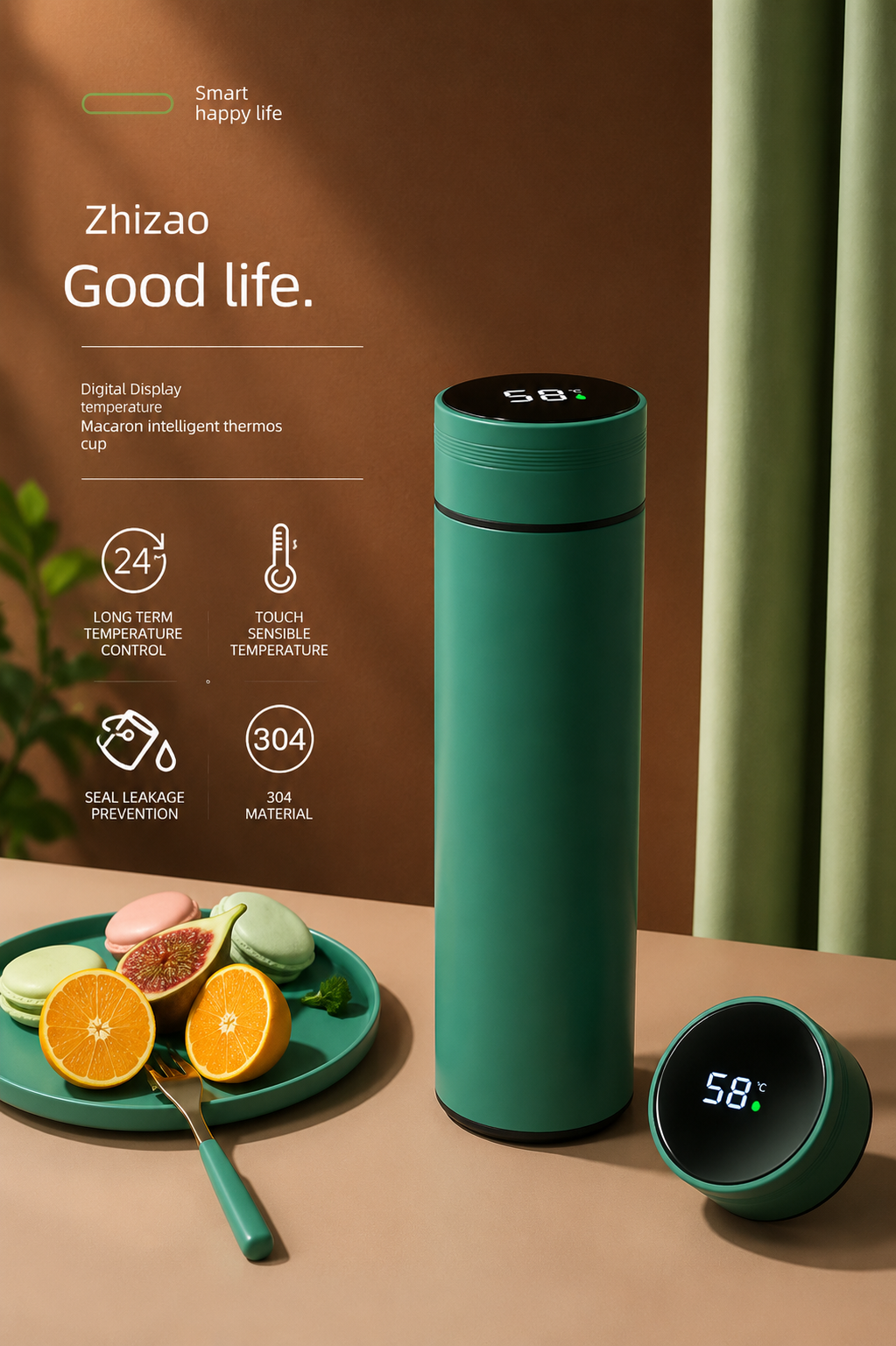 Smart Temperature Thermos Bottle 🌡️✨