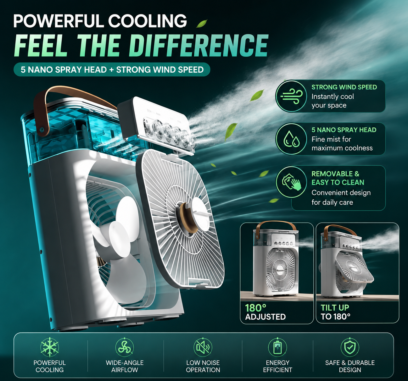 ❄️ Beat The Heat With Powerful Cooling! ❄️
