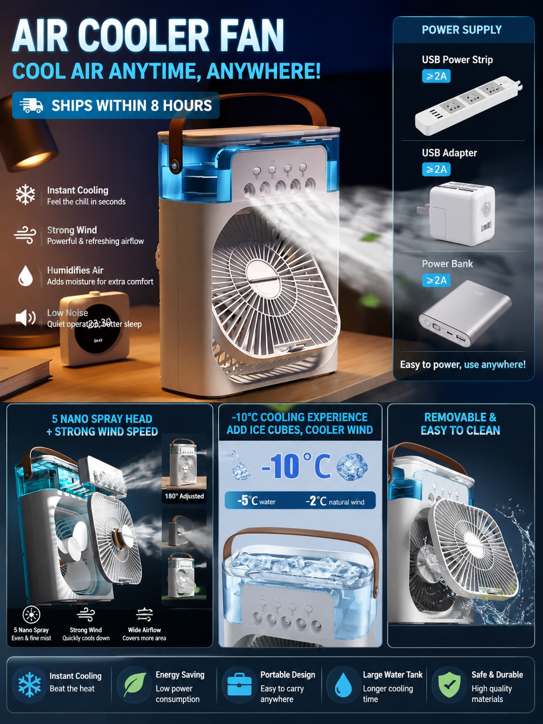 ❄️ Beat The Heat With Powerful Cooling! ❄️