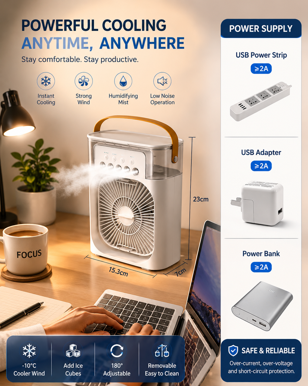 ❄️ Beat The Heat With Powerful Cooling! ❄️
